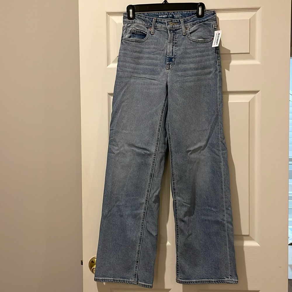 NWT Old Navy wide leg jeans | size 0
